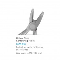 Hollow Chop Contouring Pliers #678-310